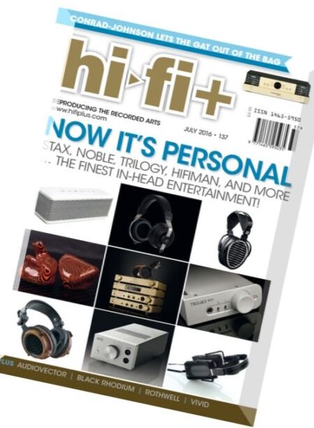 Hi-Fi Plus – July 2016 Cover