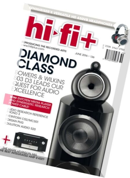 Hi-Fi Plus – June 2016 Cover