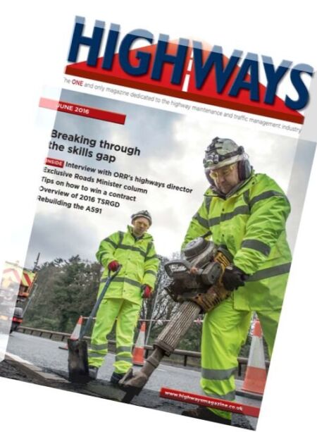 Highways Magazine – June 2016 Cover