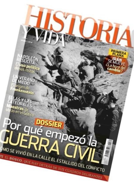 Historia Y Vida – Julio 2016 Cover