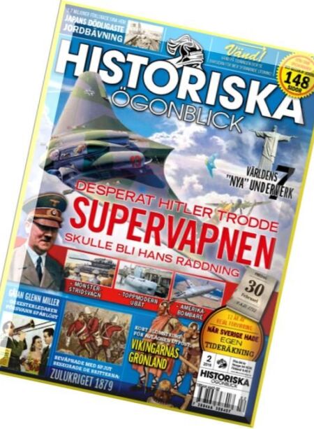 Historiska Ogonblick – Nr.2, 2016 Cover