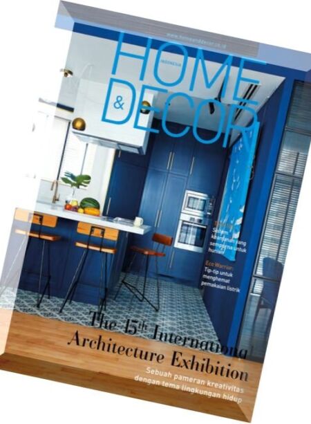Home & Decor Indonesia – June 2016 Cover