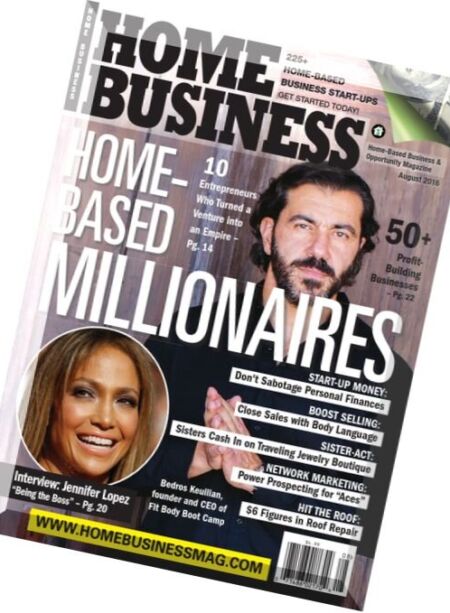 Home Business – July-August 2016 Cover
