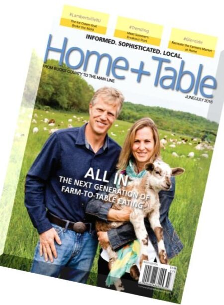 Home + Table – June-July 2016 Cover