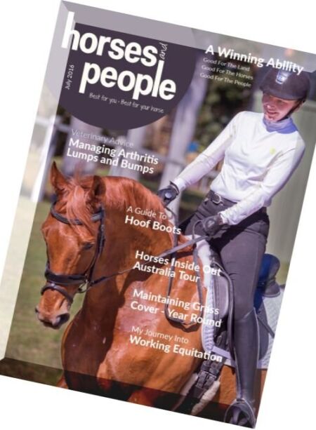 Horses and People – July 2016 Cover