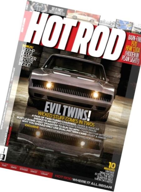 Hot Rod – August 2016 Cover