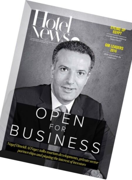 Hotel News Middle East – June 2016 Cover