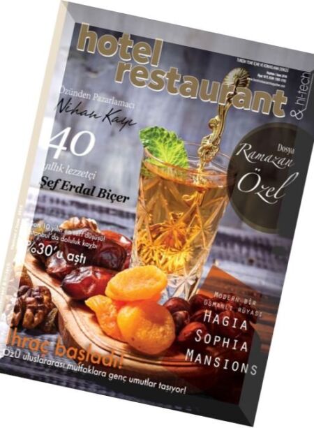 Hotel Restaurant & Hi-Tech – June 2016 Cover