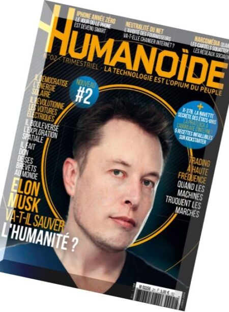 Humanoide – Octobre 2014 Cover