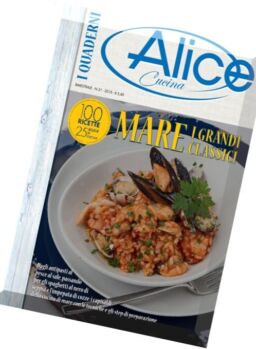 I Quaderni di Alice Cucina – N.31, 2016