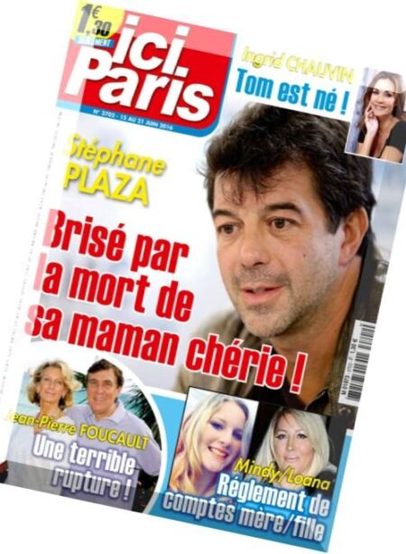 Ici Paris – 15 au 21 Juin 2016 Cover