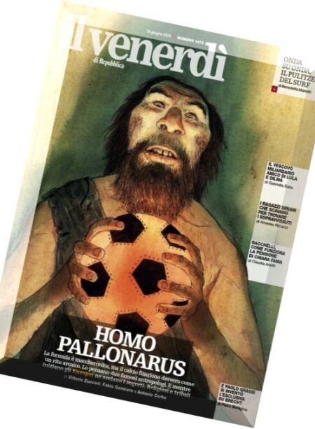 Il Venerdi di Repubblica – 10 Giugno 2016 Cover