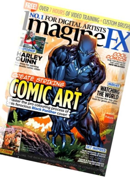 ImagineFX – August 2016 Cover