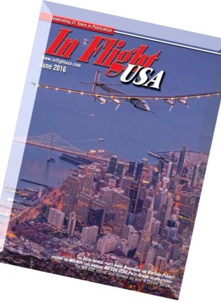 In Flight USA – June 2016 Cover
