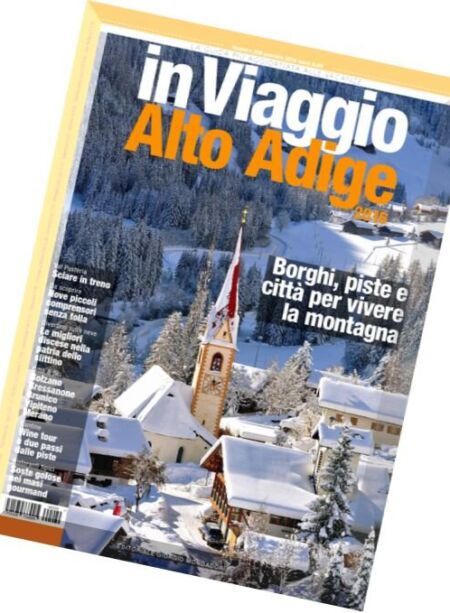 In Viaggio – Gennaio 2016 Cover