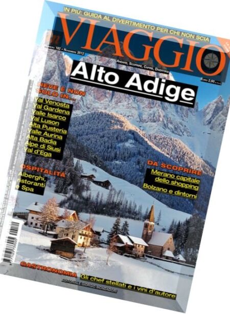 In Viaggio – Novembre 2012 Cover