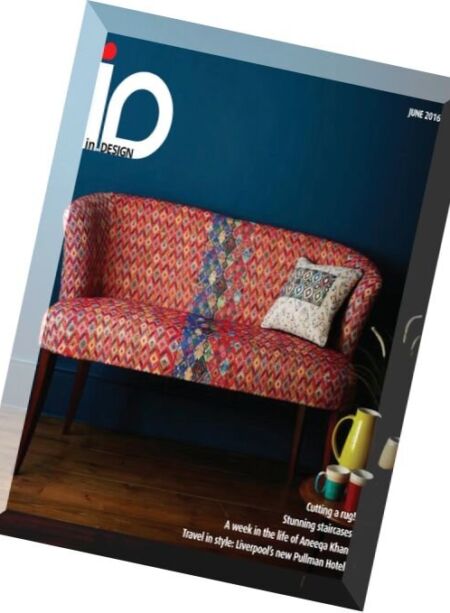 in.DESIGN – June 2016 Cover