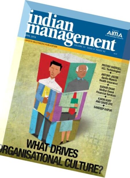 Indian Management – April 2016 Cover