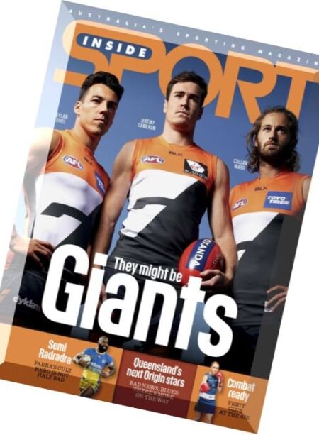 Inside Sport – July 2016 Cover