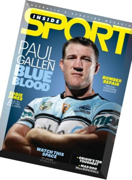 Inside Sport – June 2016 Cover