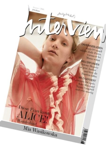 Interview – Sommer 2016 Cover