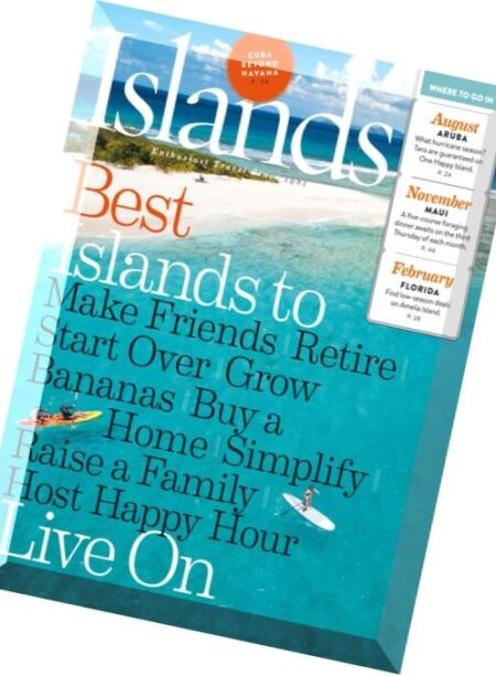 Islands – July-August 2016 Cover
