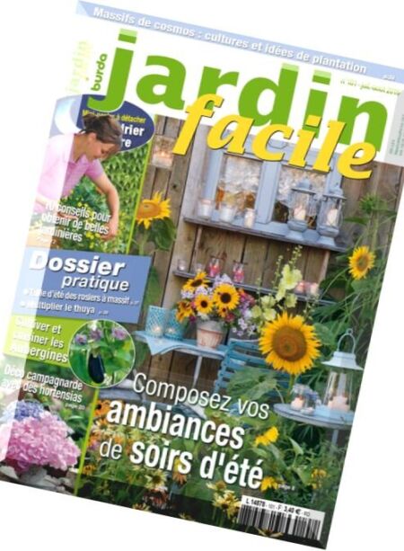 Jardin Facile – Juillet-Aout 2016 Cover