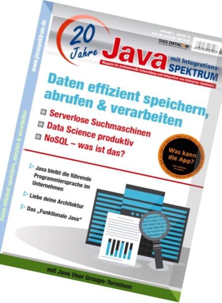 Java Spektrum – Juni-Juli 2016 Cover
