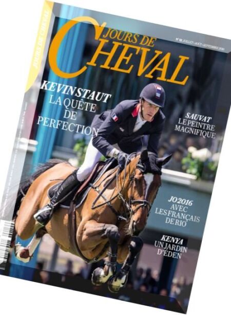 Jours de Cheval – Juillet-Septembre 2016 Cover