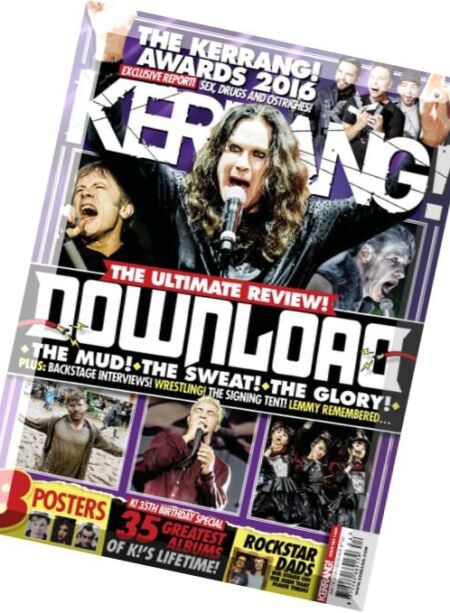 Kerrang! – 18 Janaury 2016 Cover