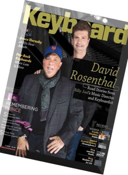 Keyboard Magazine – July 2016 Cover