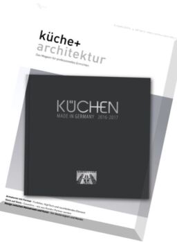 Kuche & Architektur – Nr. 3, 2016