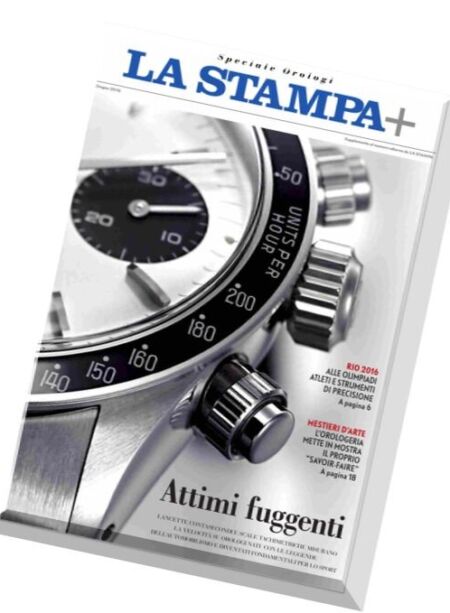 La Stampa+ – Speciale Orologi – Giugno 2016 Cover