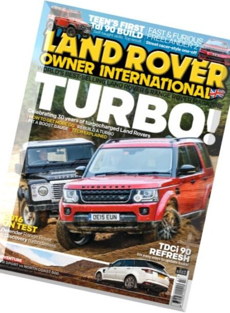 Land Rover Owner – July 2016 Cover