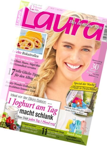 Laura – 1 Juni 2016 Cover