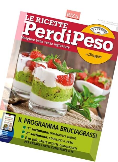 Le Ricette PerdiPeso – Maggio 2016 Cover