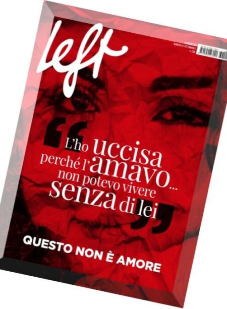 Left – 11 Giugno 2016 Cover