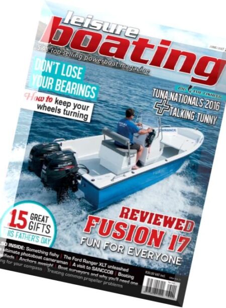 Leisure Boating – June-July 2016 Cover