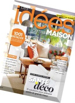 Les Idees de ma maison – Juillet 2016