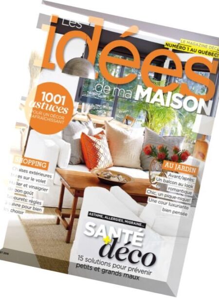 Les Idees de ma maison – Juillet 2016 Cover