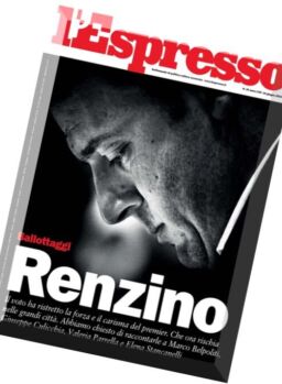 L’Espresso – 16 Giugno 2016
