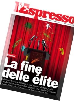 L’Espresso – 7 Luglio 2016