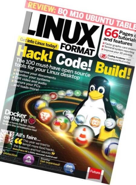 Linux Format UK – July 2016 Cover