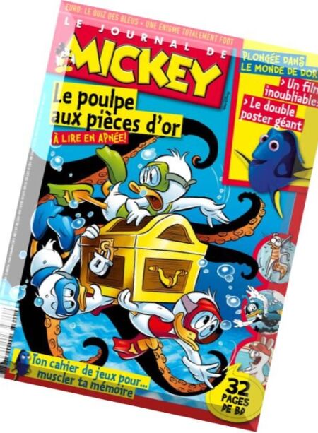 LLe Journal de Mickey – 22 au 28 Juin 2016 Cover