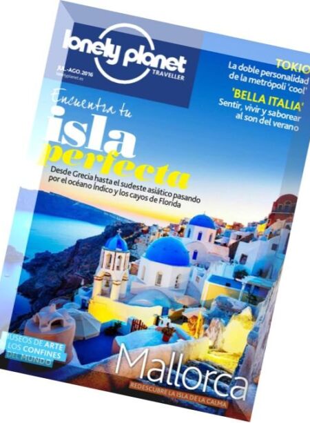 Lonely Planet Traveller Spain – Julio-Agosto 2016 Cover