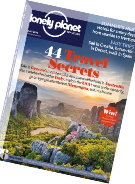 Lonely Planet Traveller UK – July 2016 Cover