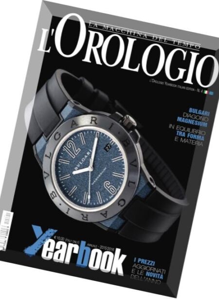 L’Orologio – Yearbook 2015-2016 Cover