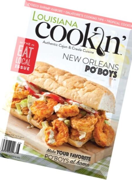 Louisiana Cookin’ – July-August 2016 Cover