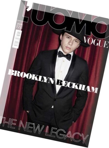 L’Uomo Vogue Italia – Luglio-Agosto 2016 Cover