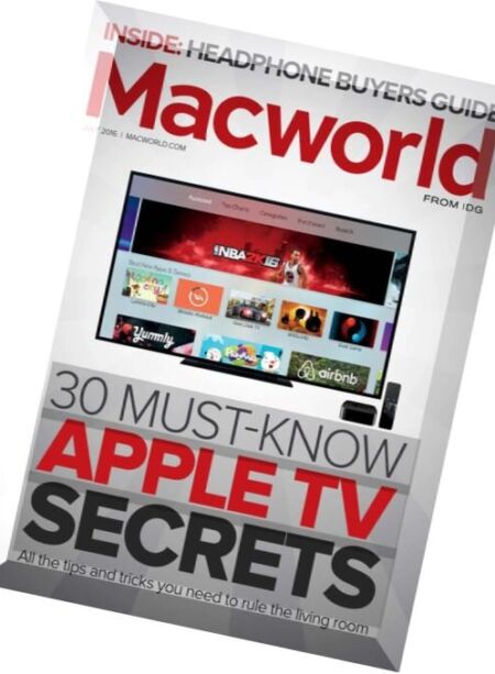 Macworld USA – July 2016 Cover